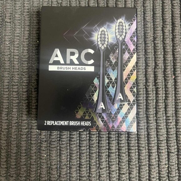 Brand New ARC Brush Heads 2 Count, Black. - Picture 2 of 3
